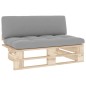 vidaXL Outdoor-Mittelsofa Paletten Imprägniertes Kiefernholz vidaXL Outdoor-Mittelsofa Paletten Imprägniertes Kiefernholz