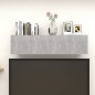vidaXL TV-Wandschränke 4 Stk. Betongrau 30,5x30x30 cm vidaXL TV-Wandschränke 4 Stk. Betongrau 30,5x30x30 cm
