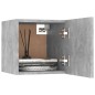 vidaXL TV-Wandschränke 4 Stk. Betongrau 30,5x30x30 cm vidaXL TV-Wandschränke 4 Stk. Betongrau 30,5x30x30 cm