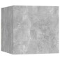 vidaXL TV-Wandschränke 4 Stk. Betongrau 30,5x30x30 cm vidaXL TV-Wandschränke 4 Stk. Betongrau 30,5x30x30 cm