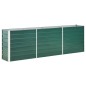 vidaXL Garten-Hochbeet Verzinkter Stahl 240×40×77 cm Grün vidaXL Garten-Hochbeet Verzinkter Stahl 240×40×77 cm Grün