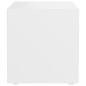 vidaXL TV-Schrank Weiß 37x35x37 cm Holzwerkstoff vidaXL TV-Schrank Weiß 37x35x37 cm Holzwerkstoff