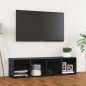 vidaXL TV-Schrank Hochglanz-Grau 142,5x35x36,5 cm Holzwerkstoff vidaXL TV-Schrank Hochglanz-Grau 142,5x35x36,5 cm Holzwerkstoff