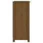 vidaXL Sideboard Honigbraun 70x35x80 cm Massivholz Kiefer vidaXL Sideboard Honigbraun 70x35x80 cm Massivholz Kiefer