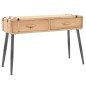 vidaXL Konsolentisch Tannenholz Massiv 115 × 40,5 × 76 cm vidaXL Konsolentisch Tannenholz Massiv 115 × 40,5 × 76 cm