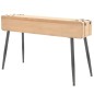 vidaXL Konsolentisch Tannenholz Massiv 115 × 40,5 × 76 cm vidaXL Konsolentisch Tannenholz Massiv 115 × 40,5 × 76 cm