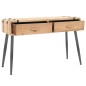 vidaXL Konsolentisch Tannenholz Massiv 115 × 40,5 × 76 cm vidaXL Konsolentisch Tannenholz Massiv 115 × 40,5 × 76 cm