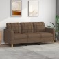 vidaXL 3-Sitzer-Sofa Braun 180 cm Stoff vidaXL 3-Sitzer-Sofa Braun 180 cm Stoff
