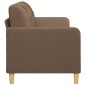vidaXL 3-Sitzer-Sofa Braun 180 cm Stoff vidaXL 3-Sitzer-Sofa Braun 180 cm Stoff