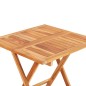 3-tlg. Bistroset mit Grauen Kissen Massivholz Teak 3-tlg. Bistroset mit Grauen Kissen Massivholz Teak