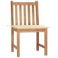 Gartenstühle 2 Stk. mit Kissen Massivholz Teak Gartenstühle 2 Stk. mit Kissen Massivholz Teak