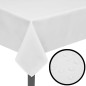 5 Tischdecken Weiß 250 x 130 cm 5 Tischdecken Weiß 250 x 130 cm