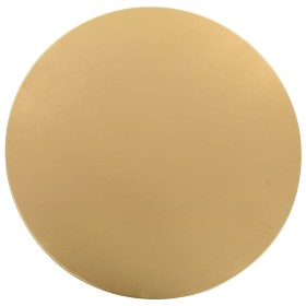vidaXL 2 Stück Stretch-Tischdecken Golden 80 cm 