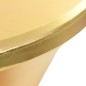vidaXL 2 Stück Stretch-Tischdecken Golden 60 cm vidaXL 2 Stück Stretch-Tischdecken Golden 60 cm