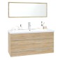 vidaXL Badmöbel-Set Sonoma-Eiche Holzwerkstoff vidaXL Badmöbel-Set Sonoma-Eiche Holzwerkstoff