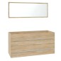 vidaXL Badmöbel-Set Sonoma-Eiche Holzwerkstoff vidaXL Badmöbel-Set Sonoma-Eiche Holzwerkstoff
