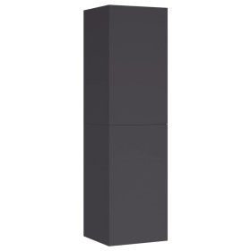 vidaXL TV-Schrank Grau 30,5x30x110 cm Holzwerkstoff
