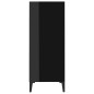 vidaXL Sideboard Hochglanz-Schwarz 57x35x90 cm Holzwerkstoff vidaXL Sideboard Hochglanz-Schwarz 57x35x90 cm Holzwerkstoff