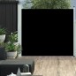 vidaXL Ausziehbare Seitenmarkise 170×300 cm Schwarz vidaXL Ausziehbare Seitenmarkise 170×300 cm Schwarz