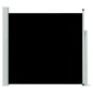 vidaXL Ausziehbare Seitenmarkise 170×300 cm Schwarz vidaXL Ausziehbare Seitenmarkise 170×300 cm Schwarz