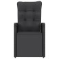 vidaXL 11-tlg. Garten-Essgruppe mit Auflagen Poly Rattan Schwarz vidaXL 11-tlg. Garten-Essgruppe mit Auflagen Poly Rattan Schwarz