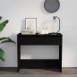 vidaXL Konsolentisch Schwarz 89x41x76,5 cm Holzwerkstoff vidaXL Konsolentisch Schwarz 89x41x76,5 cm Holzwerkstoff