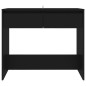 vidaXL Konsolentisch Schwarz 89x41x76,5 cm Holzwerkstoff vidaXL Konsolentisch Schwarz 89x41x76,5 cm Holzwerkstoff