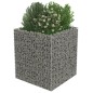 vidaXL Gabionen-Hochbeet Verzinkter Stahl 90×90×100 cm vidaXL Gabionen-Hochbeet Verzinkter Stahl 90×90×100 cm