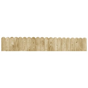 vidaXL Beeteinfassungen 3 Stk. 120 cm Kiefernholz Imprägniert