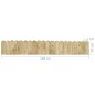 vidaXL Beeteinfassungen 3 Stk. 120 cm Kiefernholz Imprägniert vidaXL Beeteinfassungen 3 Stk. 120 cm Kiefernholz Imprägniert