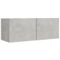 vidaXL 8-tlg. TV-Schrank-Set Betongrau Holzwerkstoff vidaXL 8-tlg. TV-Schrank-Set Betongrau Holzwerkstoff