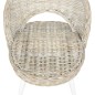 vidaXL Sessel Kubu-Rattan Weiß vidaXL Sessel Kubu-Rattan Weiß