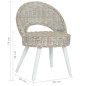 vidaXL Sessel Kubu-Rattan Weiß vidaXL Sessel Kubu-Rattan Weiß