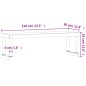 vidaXL Aufsatzboard für Küchentisch 110x30x35 cm Edelstahl vidaXL Aufsatzboard für Küchentisch 110x30x35 cm Edelstahl