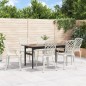vidaXL Gartenstühle 6 Stk. Aluminiumguss Weiß vidaXL Gartenstühle 6 Stk. Aluminiumguss Weiß