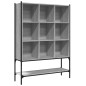vidaXL Bücherregal Grau Sonoma 102x30x141,5 cm Holzwerkstoff vidaXL Bücherregal Grau Sonoma 102x30x141,5 cm Holzwerkstoff