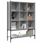 vidaXL Bücherregal Grau Sonoma 102x30x141,5 cm Holzwerkstoff vidaXL Bücherregal Grau Sonoma 102x30x141,5 cm Holzwerkstoff