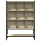 vidaXL Bücherregal Sonoma-Eiche 102x30x141,5 cm Holzwerkstoff