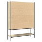 vidaXL Bücherregal Sonoma-Eiche 102x30x141,5 cm Holzwerkstoff