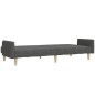 vidaXL Schlafsofa 2-Sitzer Dunkelgrau Stoff vidaXL Schlafsofa 2-Sitzer Dunkelgrau Stoff