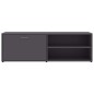 vidaXL TV-Schrank Grau 120x34x37 cm Holzwerkstoff vidaXL TV-Schrank Grau 120x34x37 cm Holzwerkstoff