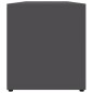 vidaXL TV-Schrank Grau 120x34x37 cm Holzwerkstoff vidaXL TV-Schrank Grau 120x34x37 cm Holzwerkstoff