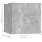 vidaXL 5-tlg. TV-Schrank-Set Betongrau Holzwerkstoff vidaXL 5-tlg. TV-Schrank-Set Betongrau Holzwerkstoff