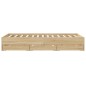 vidaXL Bettgestell mit Schubladen Sonoma-Eiche 140x190cm Holzwerkstoff vidaXL Bettgestell mit Schubladen Sonoma-Eiche 140x190cm Holzwerkstoff