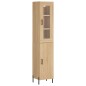 vidaXL Highboard Sonoma-Eiche 34,5x34x180 cm Holzwerkstoff vidaXL Highboard Sonoma-Eiche 34,5x34x180 cm Holzwerkstoff