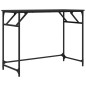 vidaXL Schreibtisch Schwarz 100x45x76 cm Holzwerkstoff und Stahl vidaXL Schreibtisch Schwarz 100x45x76 cm Holzwerkstoff und Stahl