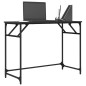 vidaXL Schreibtisch Schwarz 100x45x76 cm Holzwerkstoff und Stahl vidaXL Schreibtisch Schwarz 100x45x76 cm Holzwerkstoff und Stahl