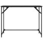 vidaXL Schreibtisch Schwarz 100x45x76 cm Holzwerkstoff und Stahl vidaXL Schreibtisch Schwarz 100x45x76 cm Holzwerkstoff und Stahl
