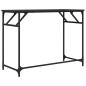 vidaXL Schreibtisch Schwarz 100x45x76 cm Holzwerkstoff und Stahl vidaXL Schreibtisch Schwarz 100x45x76 cm Holzwerkstoff und Stahl