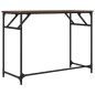 vidaXL Schreibtisch Braun Eichen-Optik 100x45x76cm Holzwerkstoff Stahl vidaXL Schreibtisch Braun Eichen-Optik 100x45x76cm Holzwerkstoff Stahl